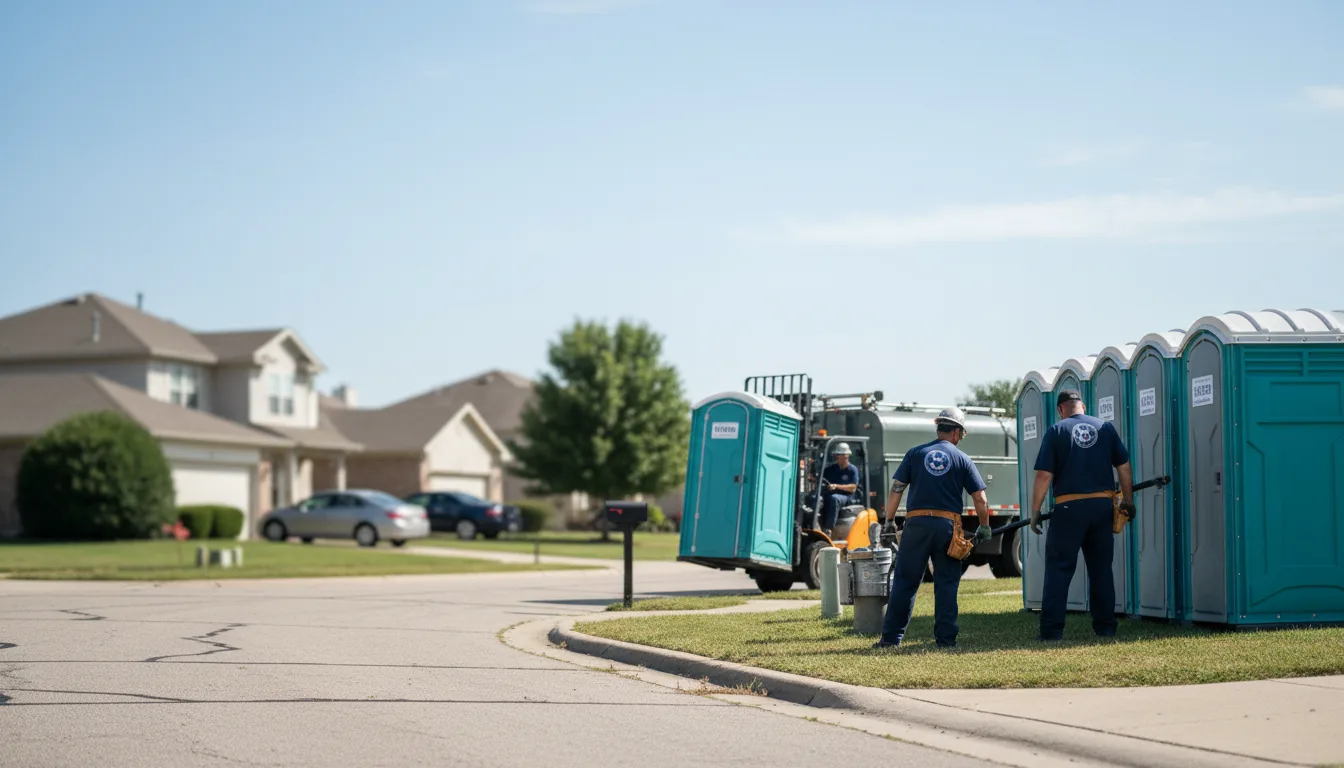 Porta Potty Rental in Cleves, OH near me